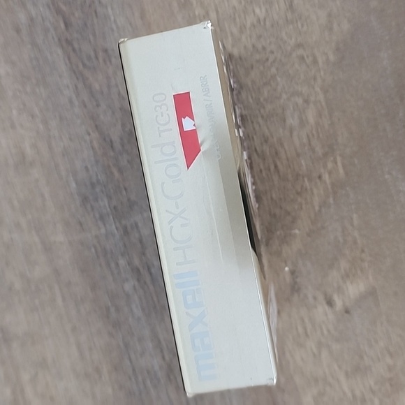 Maxell VHS-C HGX-GOLD TC-30 Blank Camcorder Videotapes – 4 Pack – NWT - Picture 5 of 6